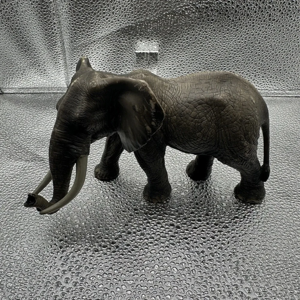 Schleich African Elephant AM Limes 69 D-73527 With Wear From Normal Use See Pics